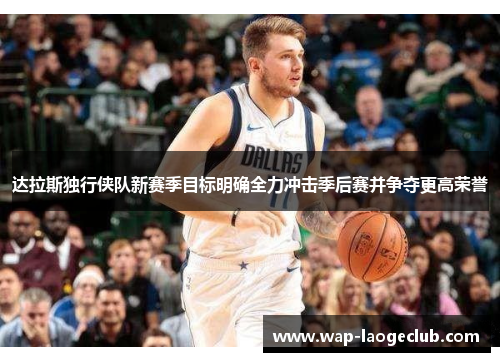 达拉斯独行侠队新赛季目标明确全力冲击季后赛并争夺更高荣誉